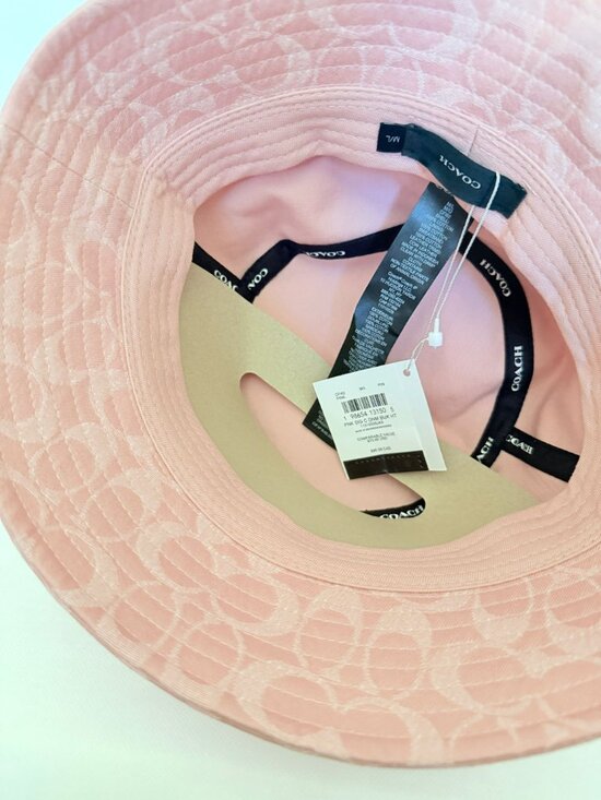 coach Signature Denim Bucket Hat cfi62 main image 4